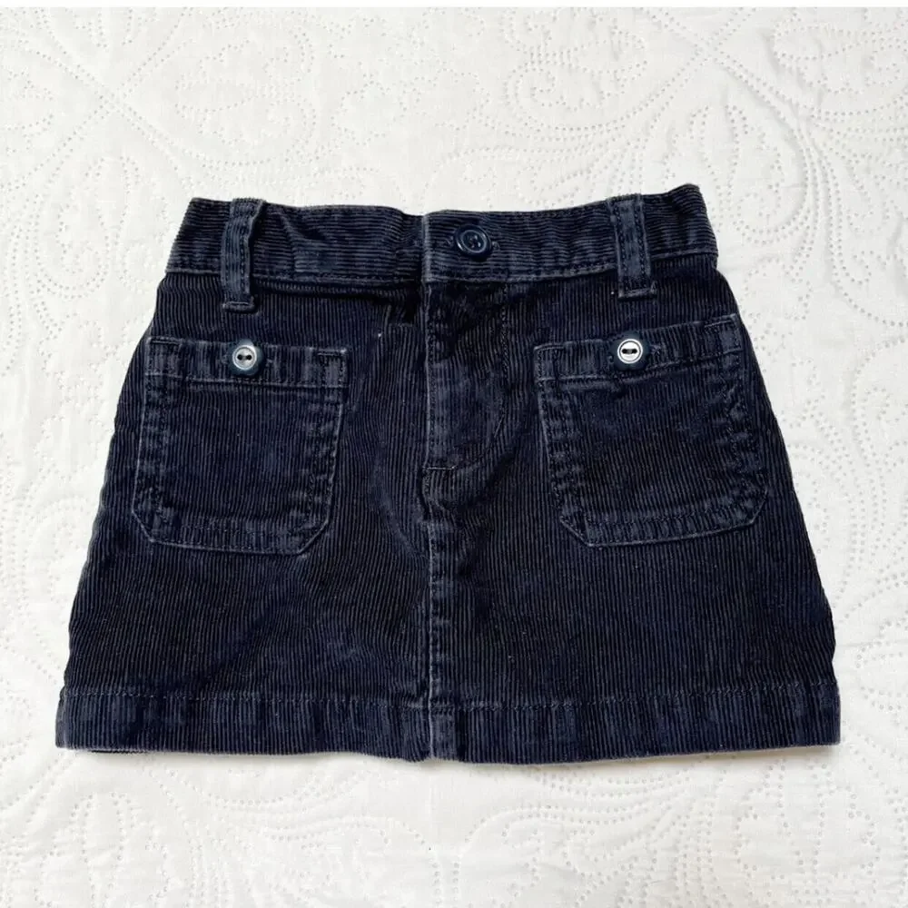 Old Navy Corduroy Pocket Skirt Size 24m
